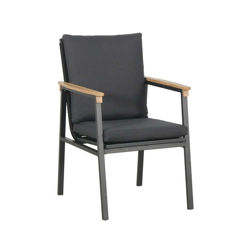 Cargue la imagen en el visor de la galería, Silla para Exterior e Interior Color Carbon EMILE- 75695