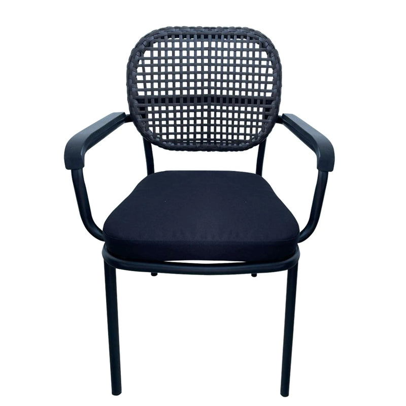 Cargue la imagen en el visor de la galería, Silla para Exterior e Interior Color Carbon MARNI- E90810