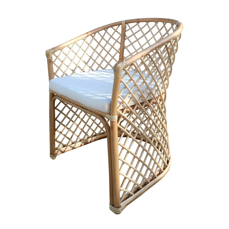 Cargue la imagen en el visor de la galería, Silla para Exterior e Interior Color Natural MONIQUE- 32879