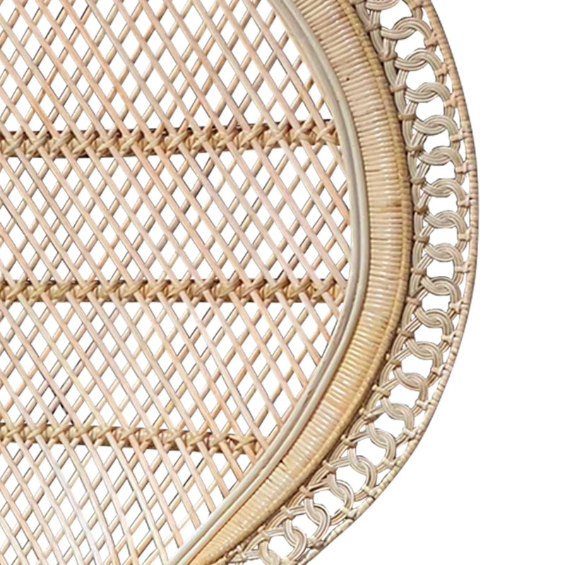 Cargue la imagen en el visor de la galería, Silla para Exterior e Interior Color Natural PEACOCK-32926