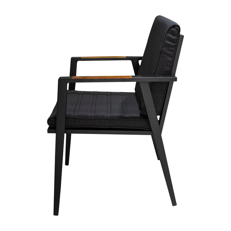 Cargue la imagen en el visor de la galería, Silla para Exterior e Interior Color Negro GREEN-GSB