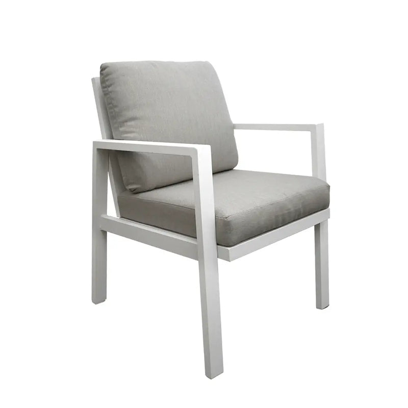 Cargue la imagen en el visor de la galería, Silla para Exterior e Interior De Aluminio Color Blanco PARIS -JT01