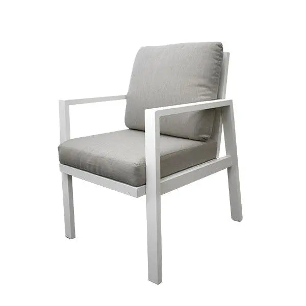 Cargue la imagen en el visor de la galería, Silla para Exterior e Interior De Aluminio Color Blanco PARIS -JT01