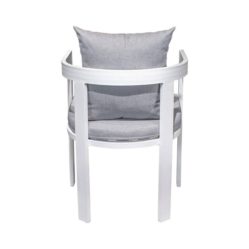 Cargue la imagen en el visor de la galería, Silla para Exterior e Interior de Aluminio Color Blanco CANTON-12-566