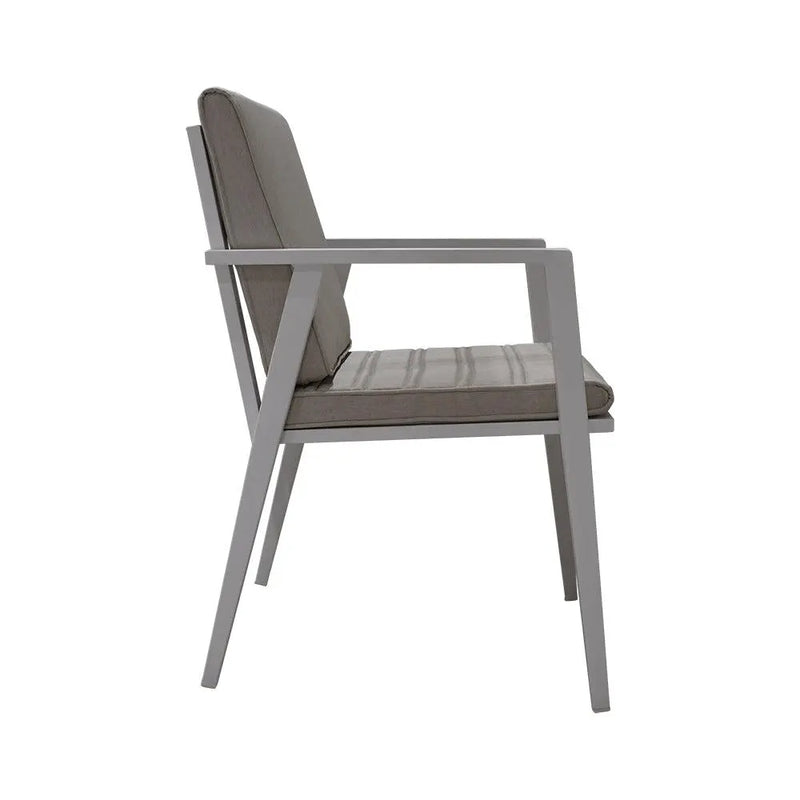 Cargue la imagen en el visor de la galería, Silla para Exterior e Interior de Aluminio Color Blanco MARMARIS -CHMM