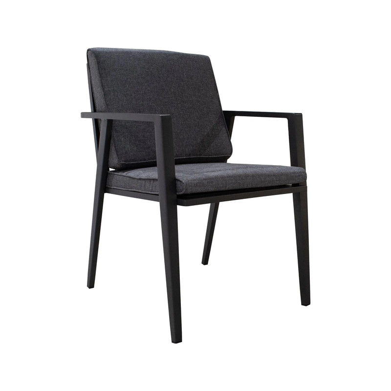 Cargue la imagen en el visor de la galería, Silla para Exterior e Interior de Aluminio Color Carbon MARMARIS-CHMA