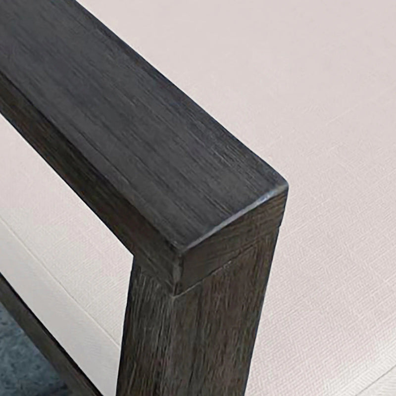 Cargue la imagen en el visor de la galería, Silla para Exterior e Interior de Madera Color Negro HUDSON - HUC39105