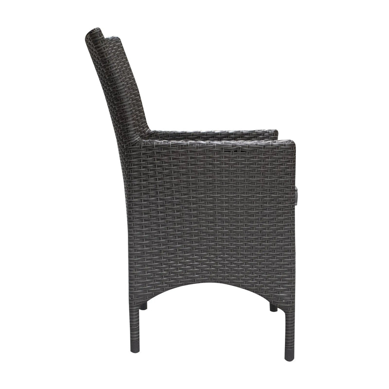 Cargue la imagen en el visor de la galería, Silla para Exterior e Interior de Rattan Color Carbon Byron TUB - 58094