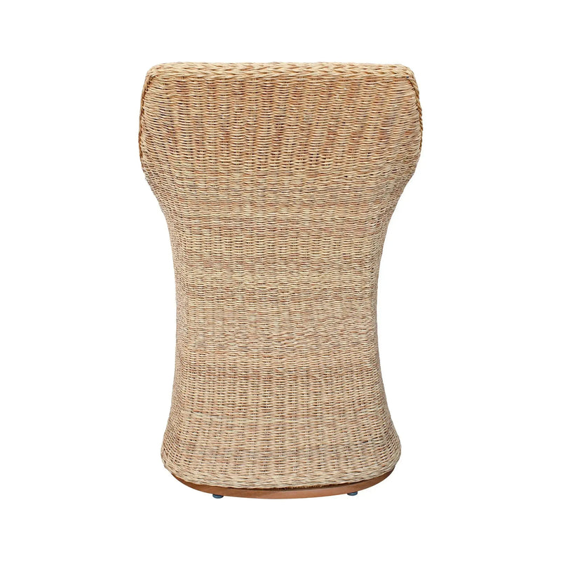 Cargue la imagen en el visor de la galería, Silla para Exterior e Interior de Rattan Color Natural FLORIDA-HUC39843 CasaEaster