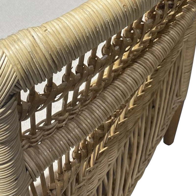 Cargue la imagen en el visor de la galería, Silla para Exterior e Interior de Rattan Color Natural MALAWI-31671