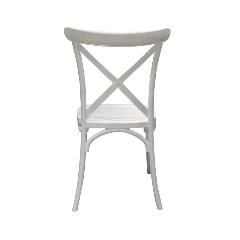 Cargue la imagen en el visor de la galería, Silla para Exterior e Interior de Resina Color Blanco HERITAGE- 75563 CasaEaster