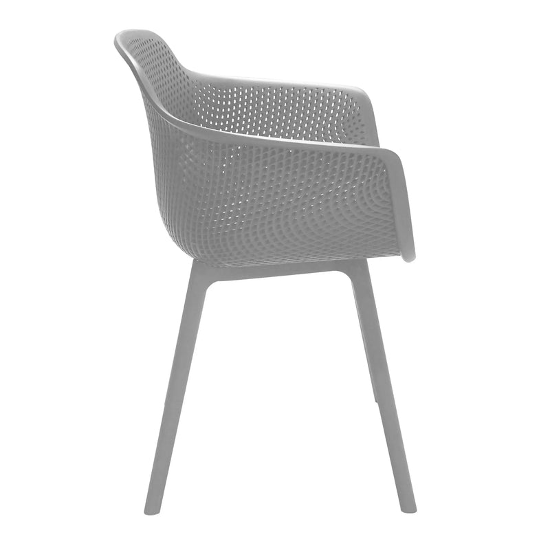 Cargue la imagen en el visor de la galería, Silla para Exterior e Interior de Resina Color Blanco JASMINE - 58030