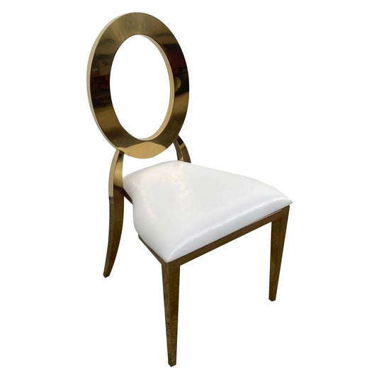 Silla para Exterior e Interior de Resina Color Blanco STAINLESS- 9BX02