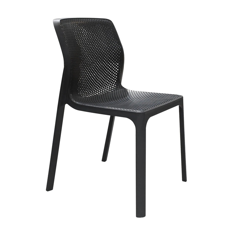 Cargue la imagen en el visor de la galería, Silla para Exterior e Interior de Resina Color Carbon BAILEY-56177