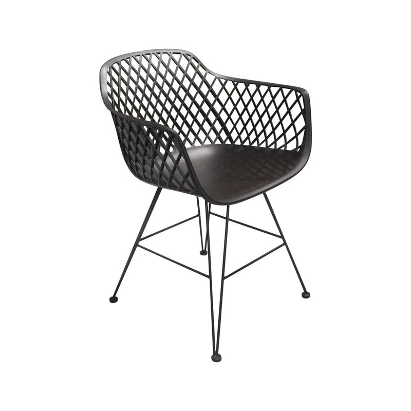 Cargue la imagen en el visor de la galería, Silla para Exterior e Interior de Resina Color Carbon BLUEBELL-74547