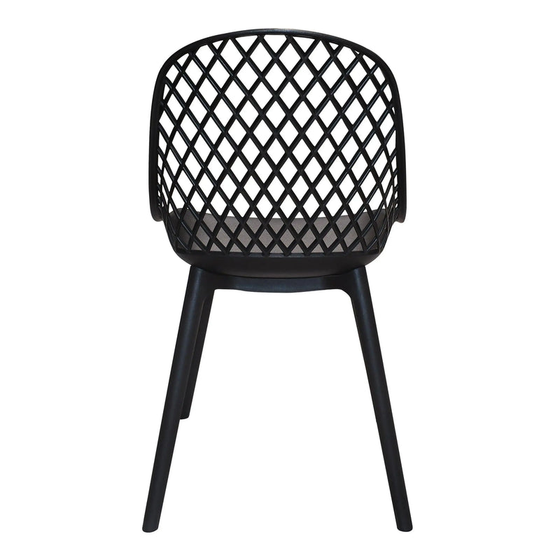 Cargue la imagen en el visor de la galería, Silla para Exterior e Interior de Resina Color Negro COSMOS-58051 CasaEaster