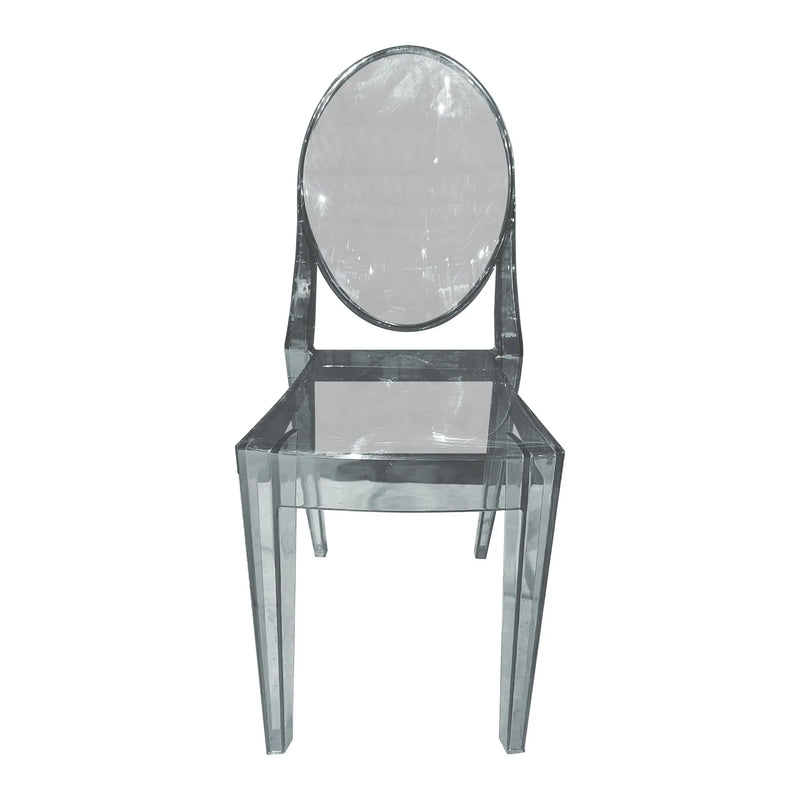 Cargue la imagen en el visor de la galería, Silla para Exterior e Interior de Resina Color smoke GHOST- BD54S