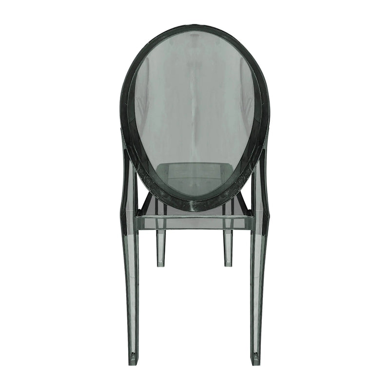 Cargue la imagen en el visor de la galería, Silla para Exterior e Interior de Resina Color smoke GHOST- BD54S