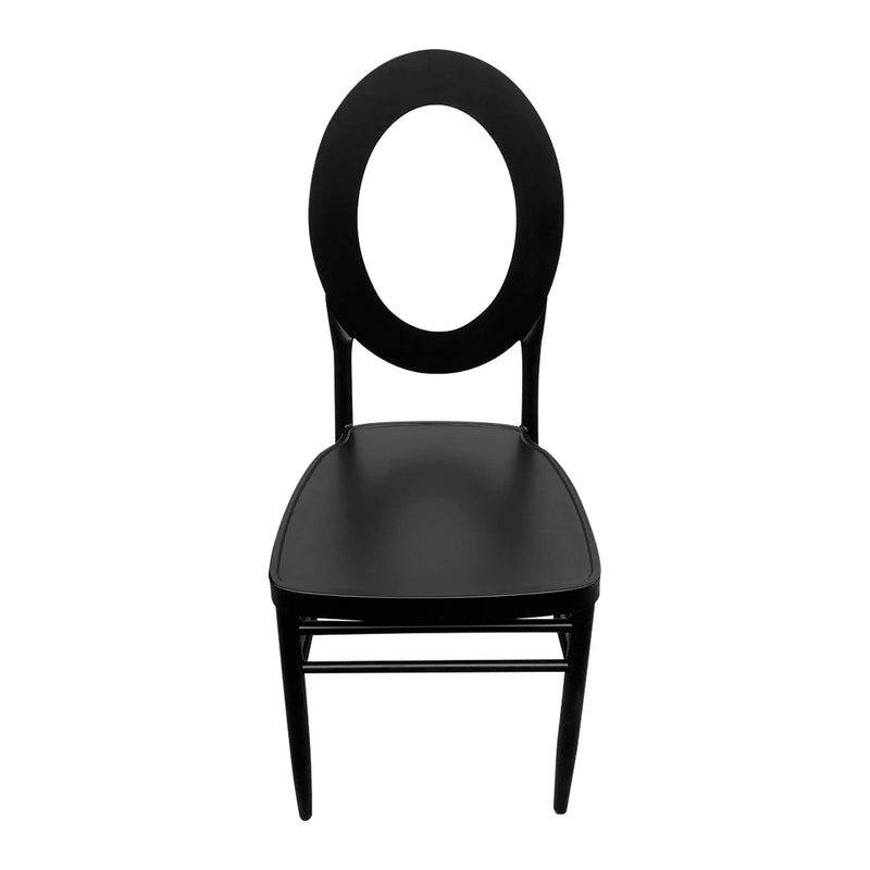 Cargue la imagen en el visor de la galería, Silla para Exterior e Interior Color Negro OK-9ZJ35-B