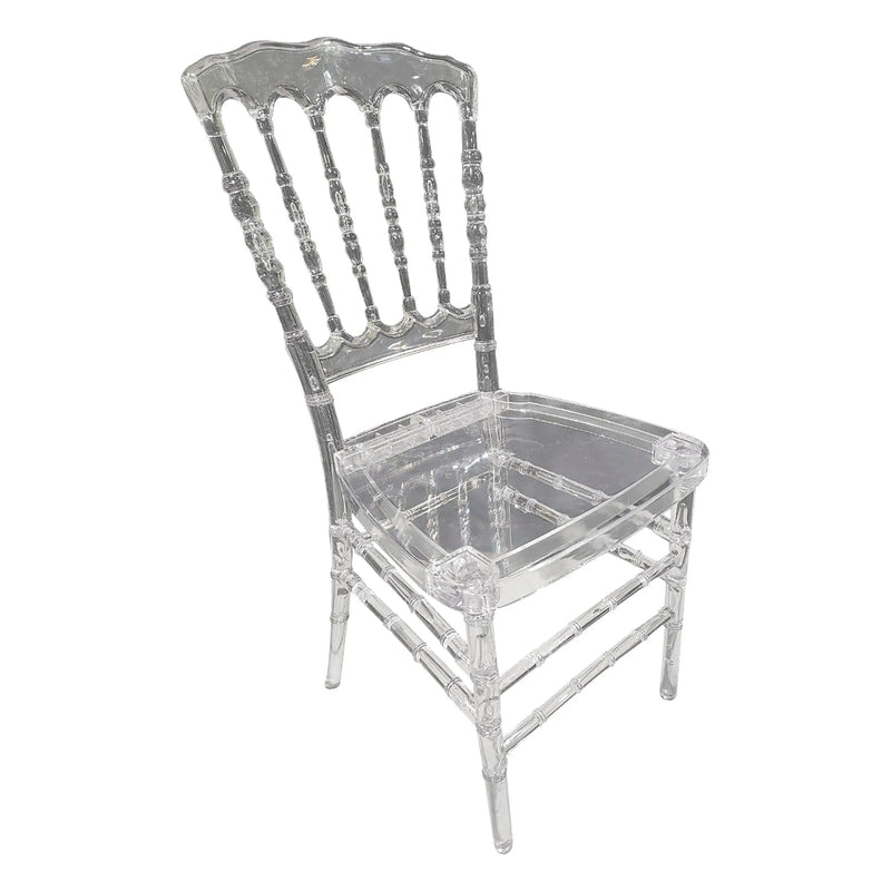 Cargue la imagen en el visor de la galería, Silla para Exterior e Interior de Resina Color Transparente HODAIA / NAPOLEON - 9SL08T