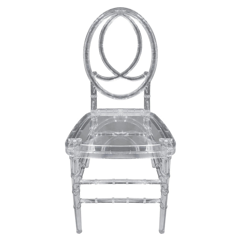 Cargue la imagen en el visor de la galería, Silla para Exterior e Interior de Resina Color Trasparente PHOENIX-9SL06