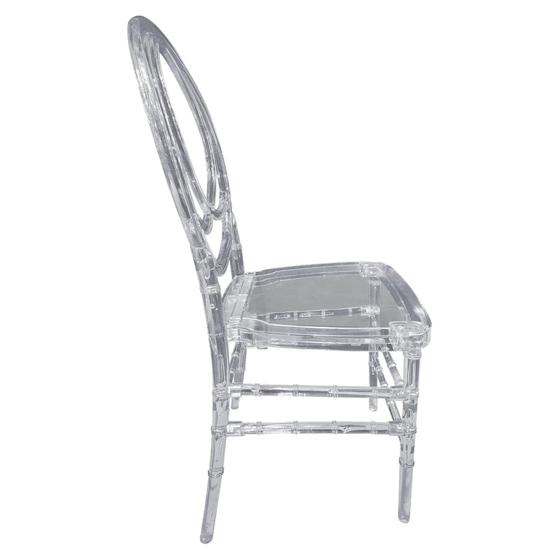 Cargue la imagen en el visor de la galería, Silla para Exterior e Interior de Resina Color Trasparente PHOENIX-9SL06