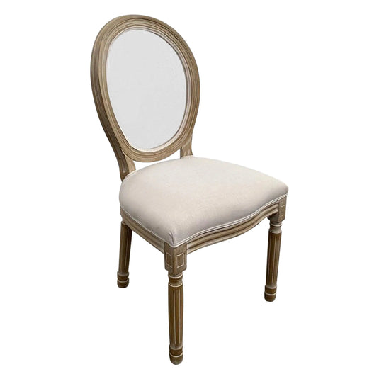 Silla para Interior de Madera Color Trasparente- LOUIS BANQUETE-9FM12-T