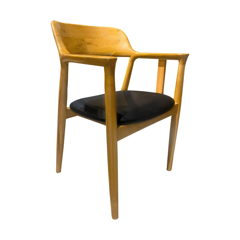 Cargue la imagen en el visor de la galería, Silla para Interior de Madera Teca KENNEDY-123231