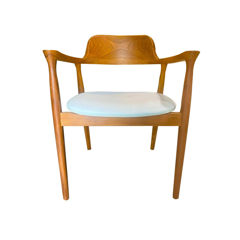 Cargue la imagen en el visor de la galería, Silla para Interior de Madera Teca KENNEDY-124532