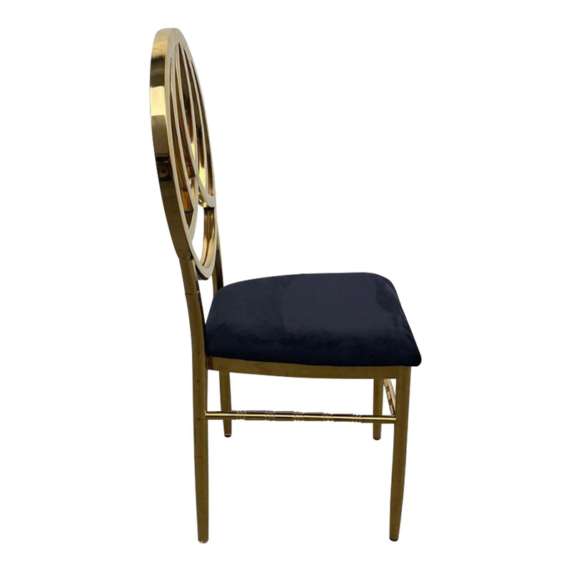 Cargue la imagen en el visor de la galería, Silla para Interior de Resina Color Negro STAINLESS - BX11