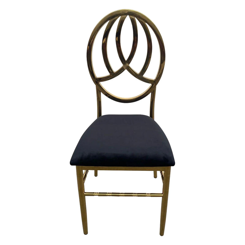 Cargue la imagen en el visor de la galería, Silla para Interior de Resina Color Negro STAINLESS - BX11