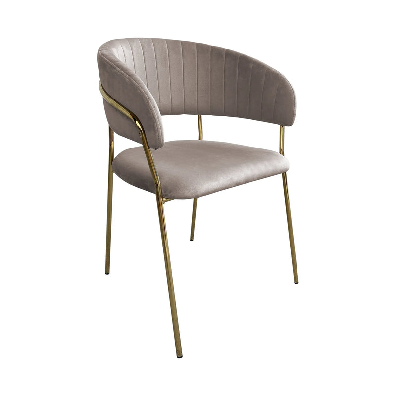 Cargue la imagen en el visor de la galería, Silla para interior Color Beige ENGLAND-CA683 CasaEaster