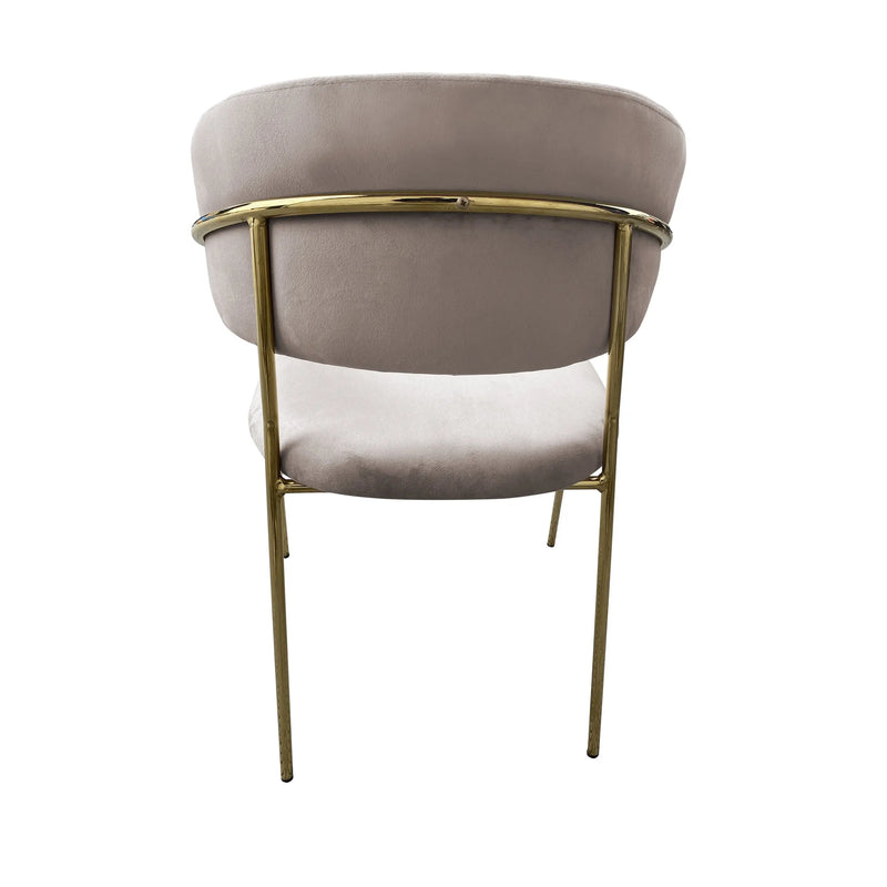 Cargue la imagen en el visor de la galería, Silla para interior Color Beige ENGLAND-CA683 CasaEaster