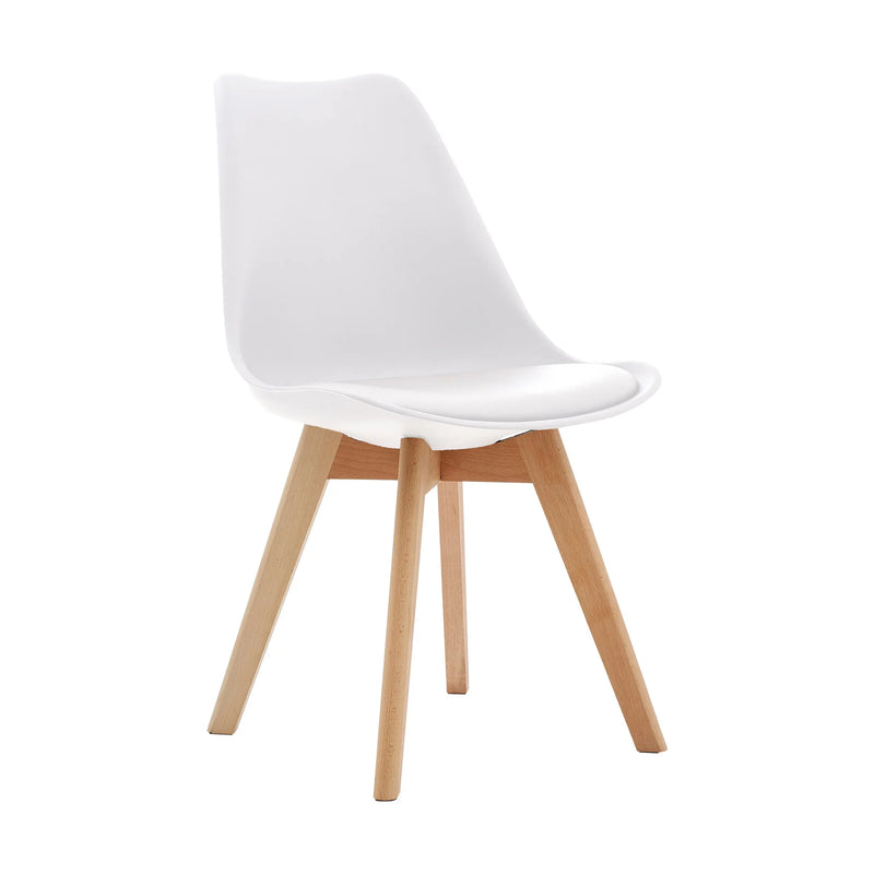 Cargue la imagen en el visor de la galería, Silla para interior Color Blanco Velo-94016190-BL CasaEaster