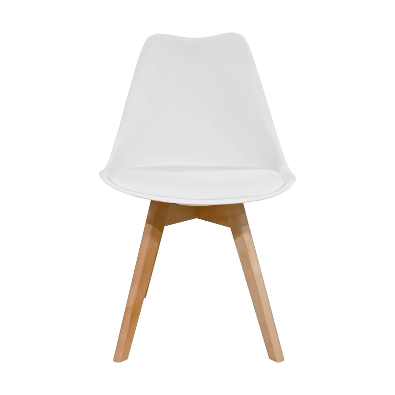 Cargue la imagen en el visor de la galería, Silla para interior Color Blanco Velo-94016190-BL CasaEaster