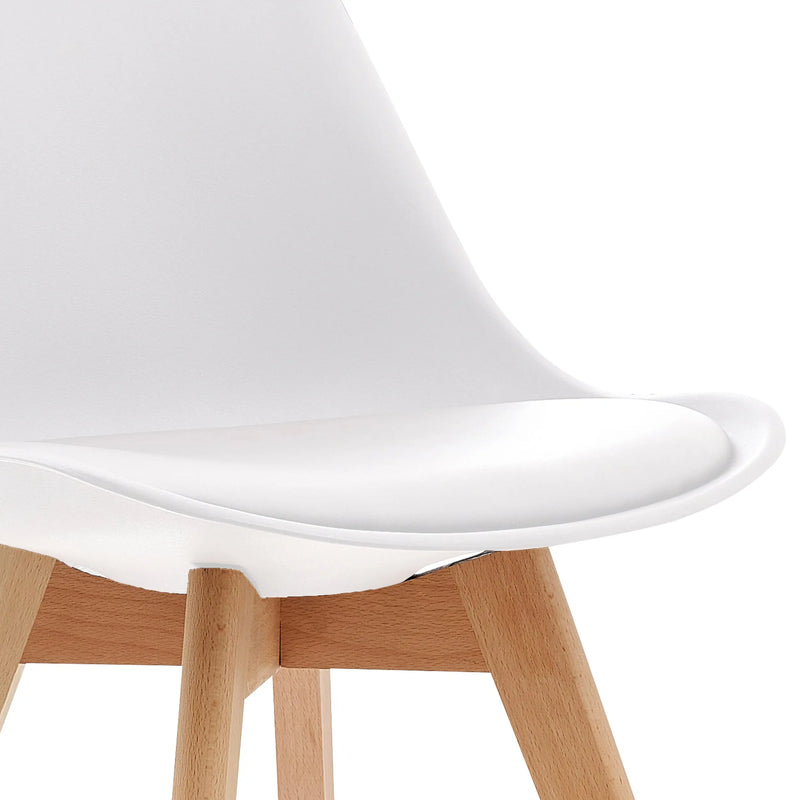 Cargue la imagen en el visor de la galería, Silla para interior Color Blanco Velo-94016190-BL CasaEaster