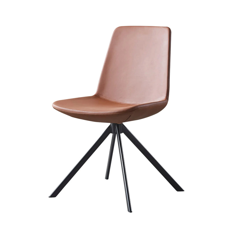 Cargue la imagen en el visor de la galería, Silla para interior Color Cafe DFC estilo vinipiel CA1581-DC158 CasaEaster