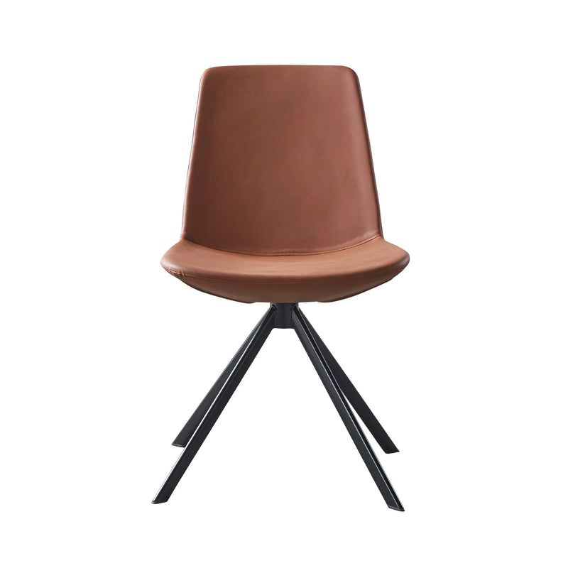 Cargue la imagen en el visor de la galería, Silla para interior Color Cafe DFC estilo vinipiel CA1581-DC158 CasaEaster