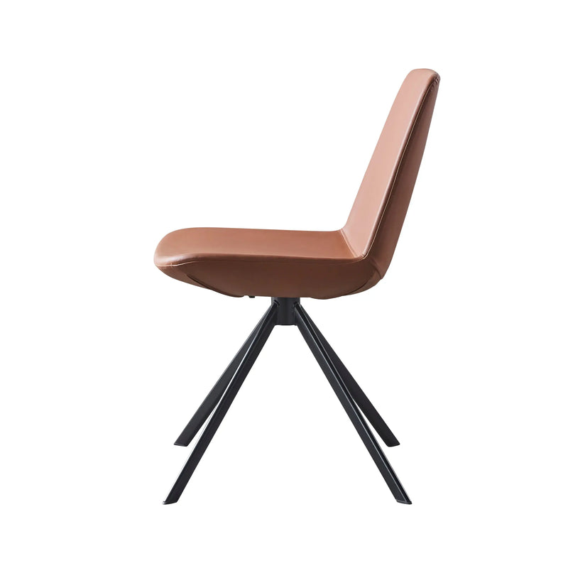 Cargue la imagen en el visor de la galería, Silla para interior Color Cafe DFC estilo vinipiel CA1581-DC158 CasaEaster