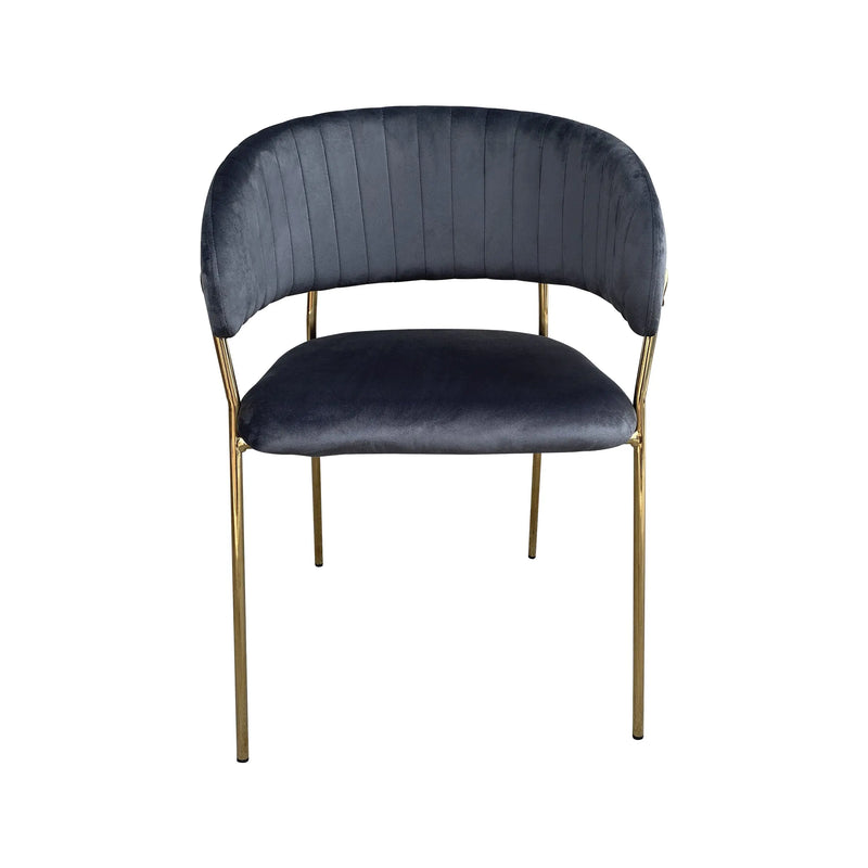 Cargue la imagen en el visor de la galería, Silla para interior Color Gris ENGLAND-CA682 CasaEaster