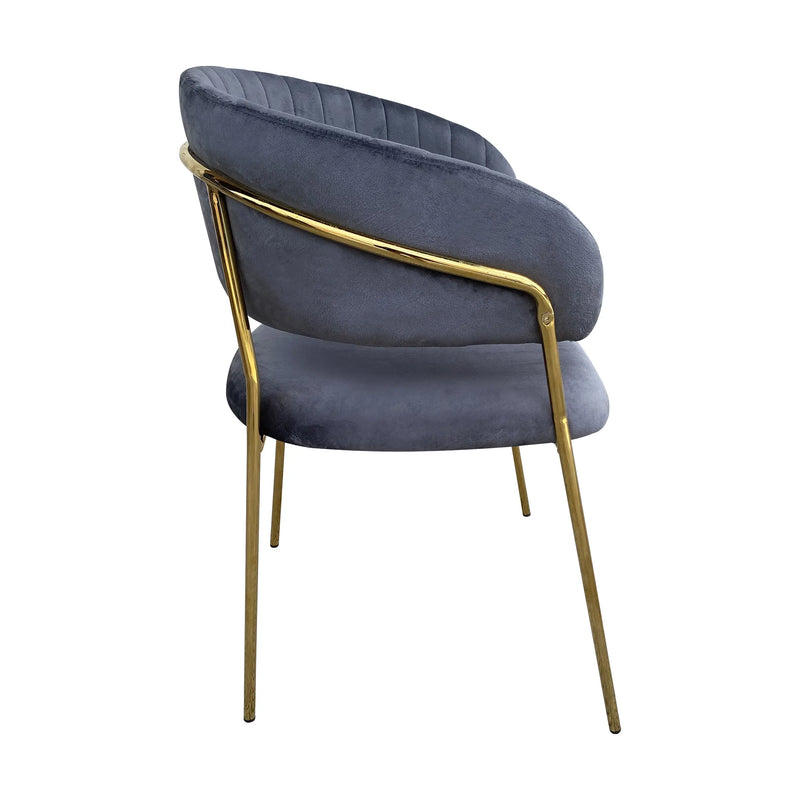 Cargue la imagen en el visor de la galería, Silla para interior Color Gris ENGLAND-CA682 CasaEaster