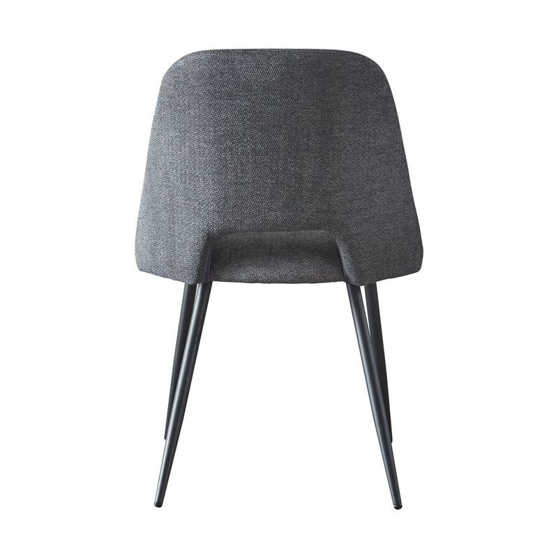 Cargue la imagen en el visor de la galería, Silla para interior Color Gris Oscuro D HOLE-CA1862 CasaEaster