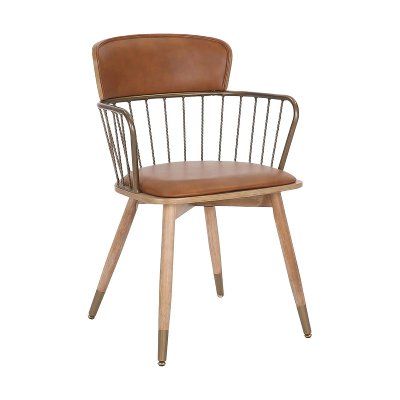 Cargue la imagen en el visor de la galería, Silla para interior Color Marron JY6194X-M-JY6194X-M CasaEaster