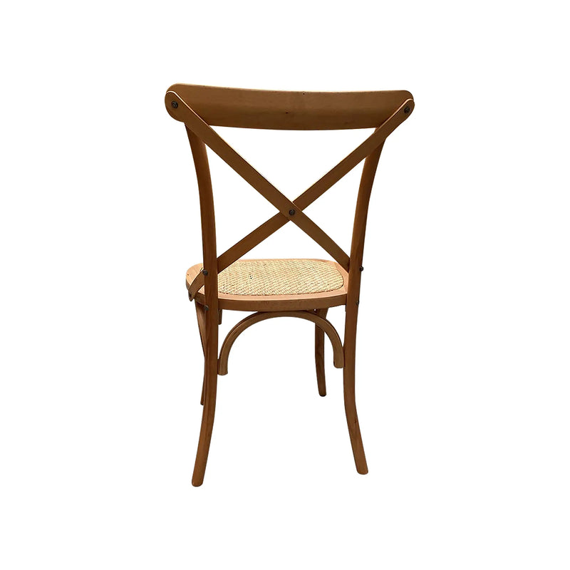 Cargue la imagen en el visor de la galería, Silla para interior de madera color natural Cross - FC02-N CasaEaster