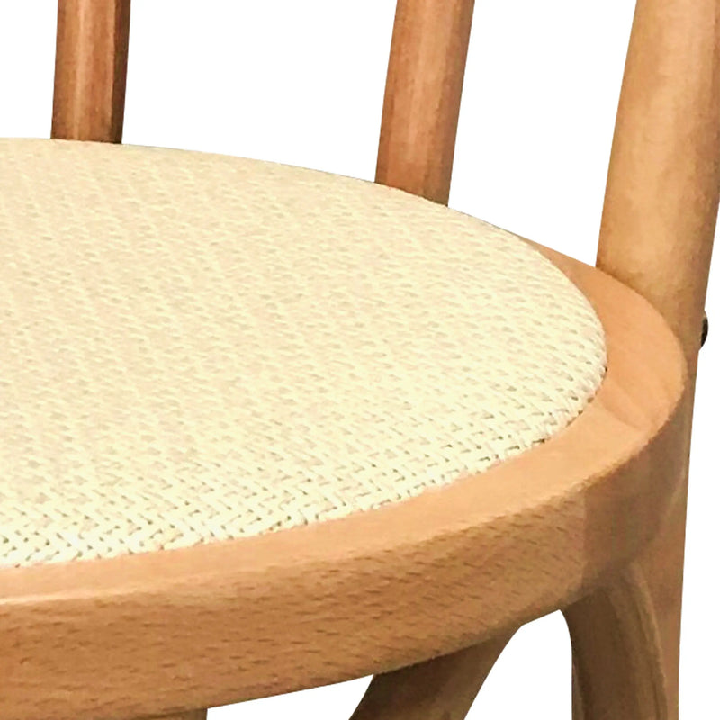 Cargue la imagen en el visor de la galería, Silla para interior de madera color natural claro FC18-NC -FC18-NC CasaEaster