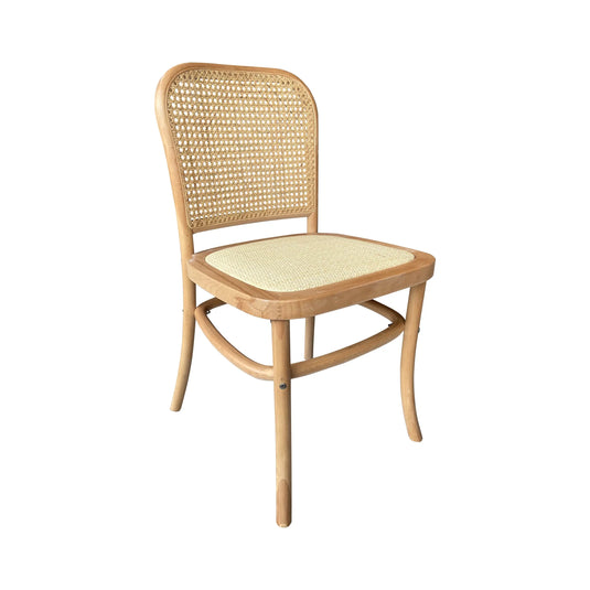 Silla para interior de mandera color natural FC44-N - FC44-N CasaEaster
