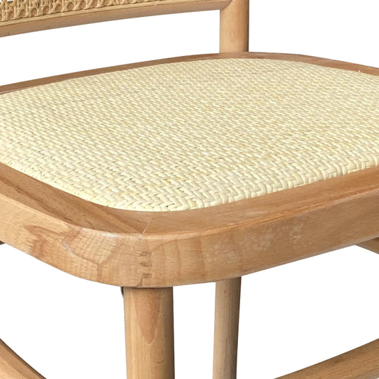 Silla para interior de mandera color natural FC44-N - FC44-N CasaEaster
