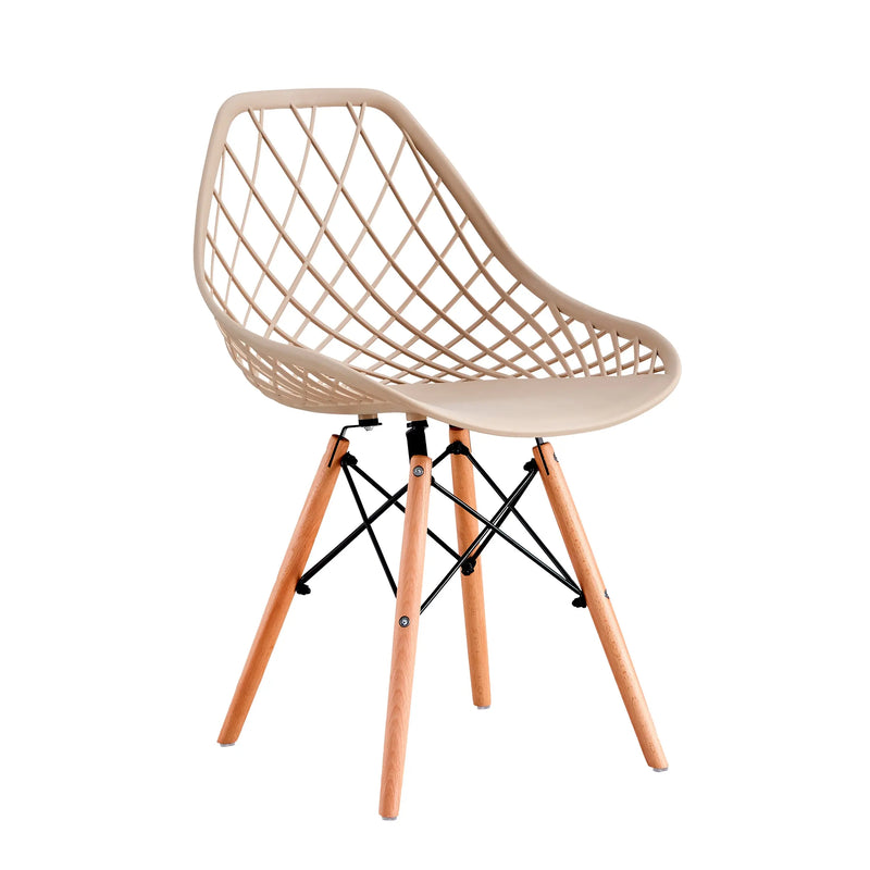 Cargue la imagen en el visor de la galería, Silla para interior y exterior Color Beige Cardona -94016900-01-BE CasaEaster
