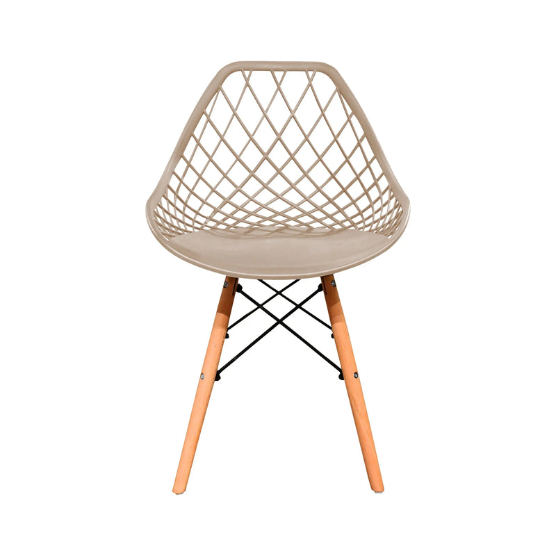 Cargue la imagen en el visor de la galería, Silla para interior y exterior Color Beige Cardona -94016900-01-BE CasaEaster