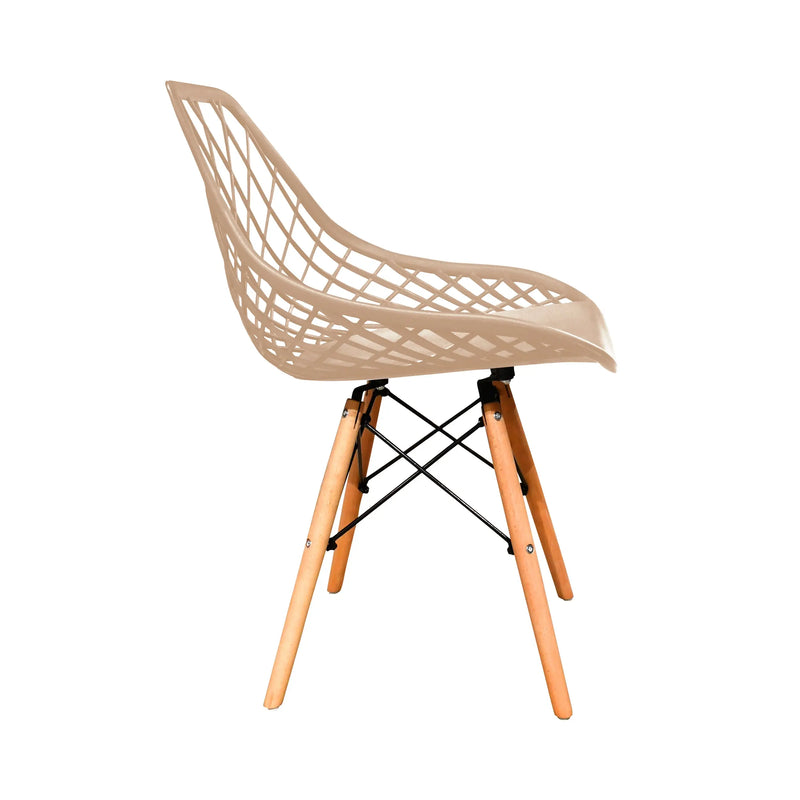 Cargue la imagen en el visor de la galería, Silla para interior y exterior Color Beige Cardona -94016900-01-BE CasaEaster